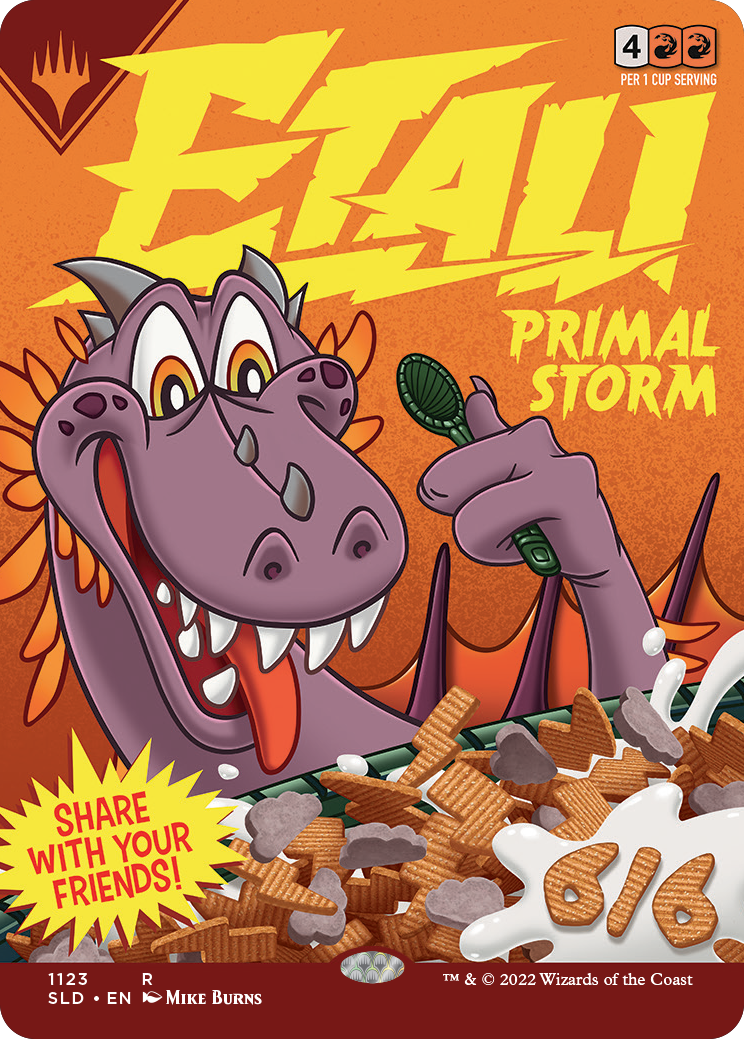 Etali, Primal Storm (Borderless) [Secret Lair Drop Series] | Good Games North