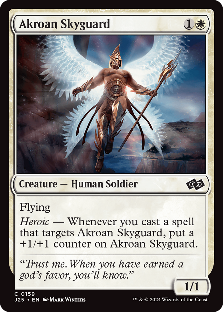 Akroan Skyguard [Foundations Jumpstart] | Good Games North