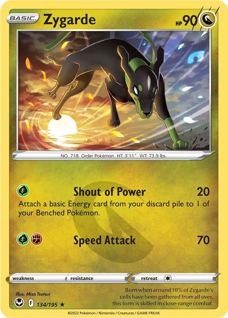 Zygarde (134/195) [Sword & Shield: Silver Tempest] | Good Games North