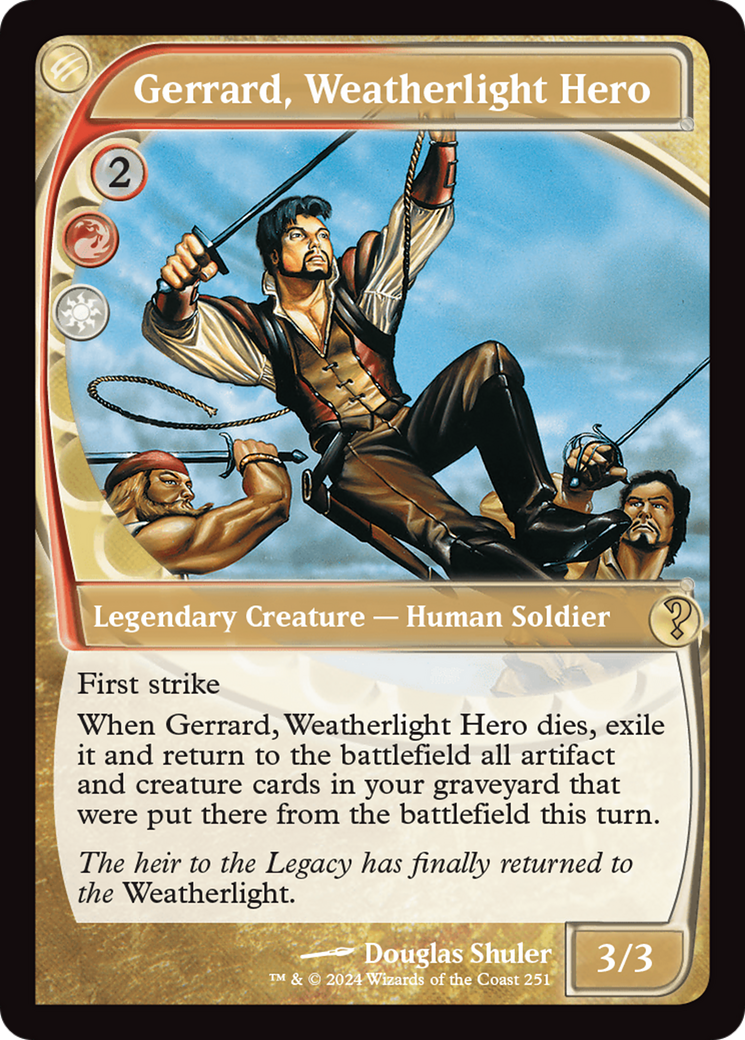 Gerrard, Weatherlight Hero (Future Sight) [Mystery Booster 2] | Good Games North
