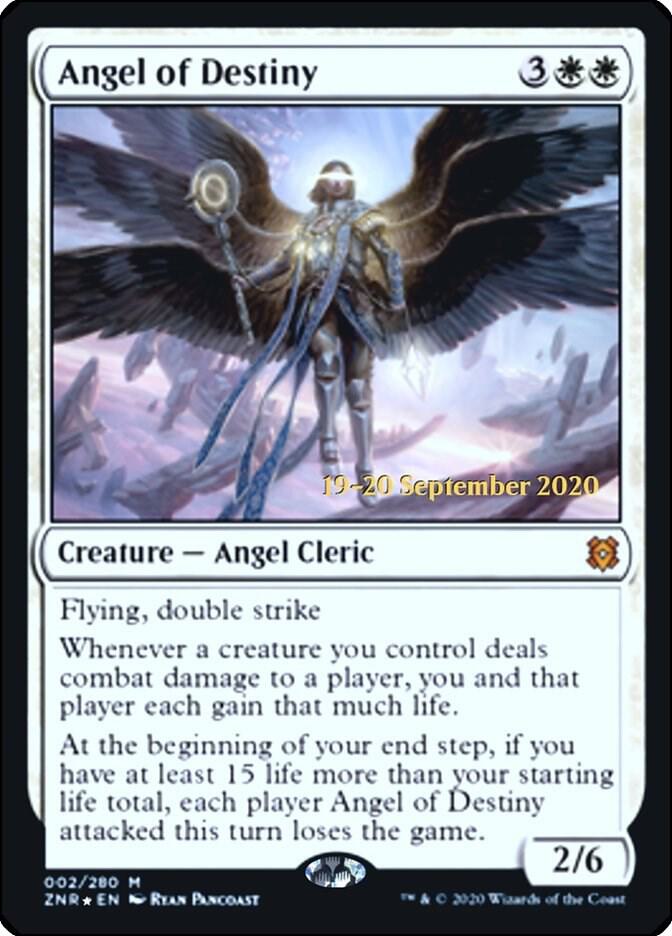 Angel of Destiny (Prerelease Cards)  - Foil | Good Games North