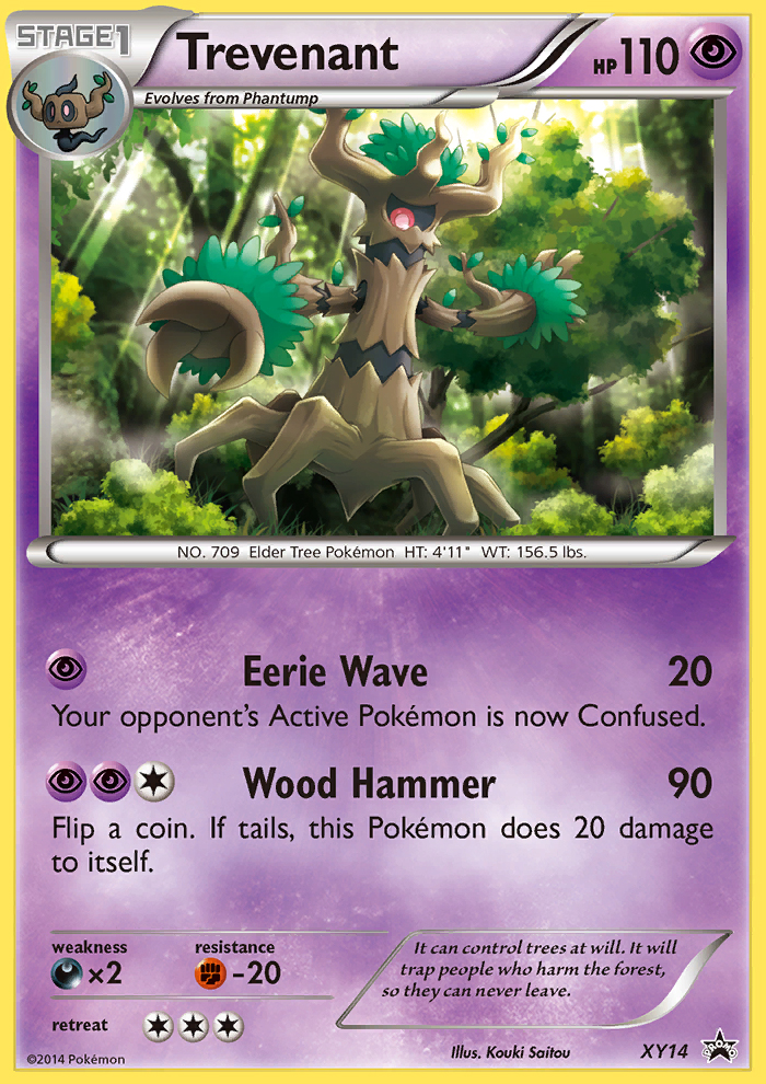 Trevenant (XY14) [XY: Black Star Promos] | Good Games North