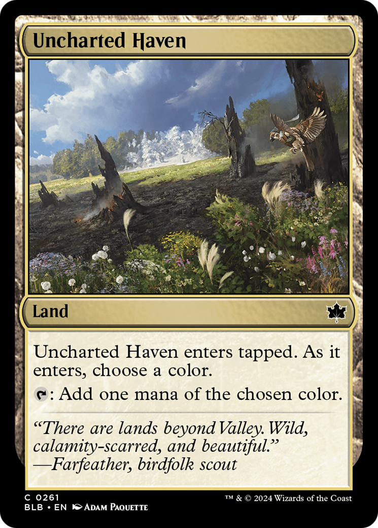 Uncharted Haven [Bloomburrow] | Good Games North