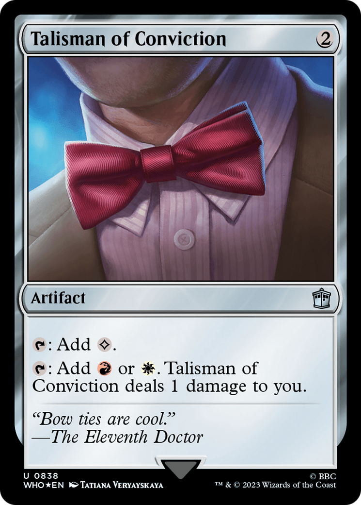 Talisman of Conviction (Surge Foil) [Doctor Who] | Good Games North