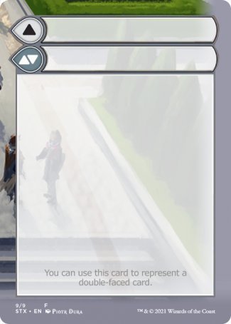 Helper Card (9/9) [Strixhaven: School of Mages Tokens] | Good Games North