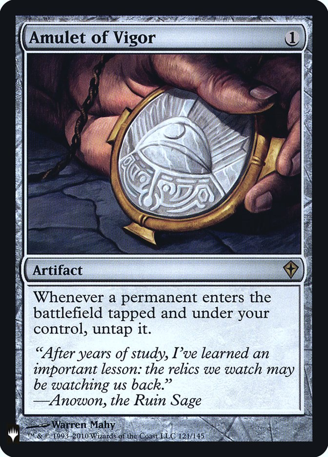 Amulet of Vigor [Mystery Booster] | Good Games North