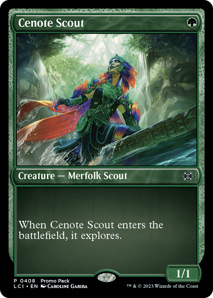 Cenote Scout [The Lost Caverns of Ixalan Promos] | Good Games North