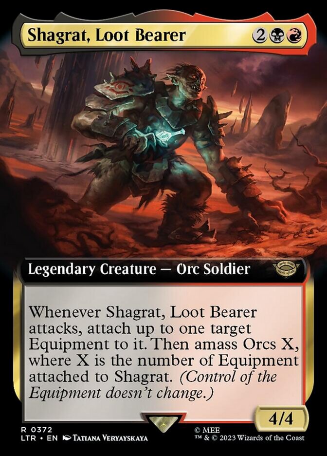 Shagrat, Loot Bearer (Extended Art) [The Lord of the Rings: Tales of Middle-Earth] | Good Games North