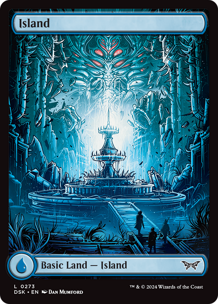 Island (273) - Full Art [Duskmourn: House of Horror] | Good Games North