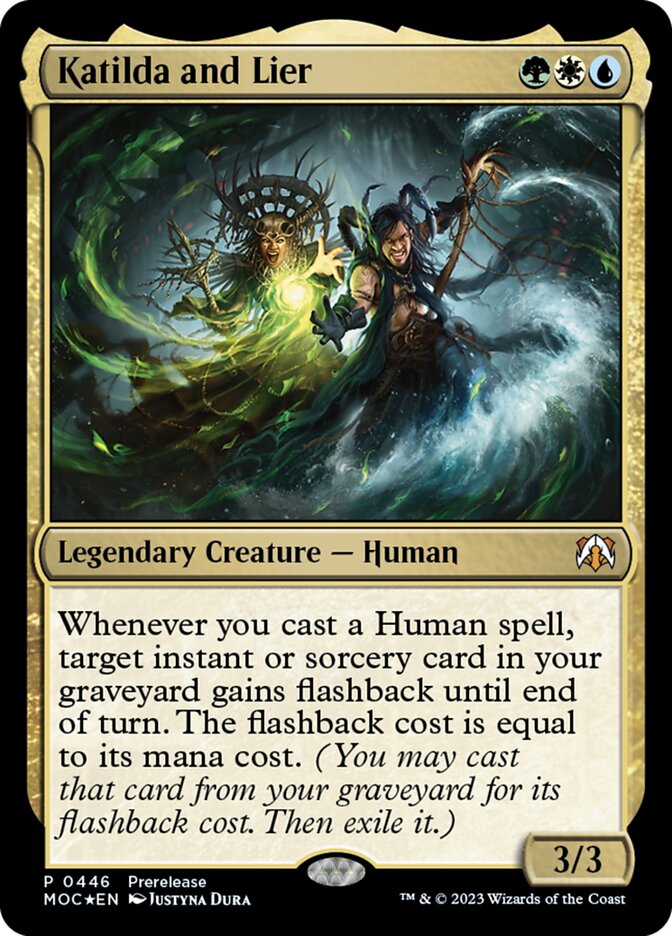 Katilda and Lier 446/444 (Commander: March of the Machine)  - Foil | Good Games North