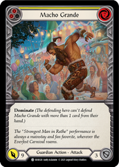 Macho Grande (Yellow) [EVR028] (Everfest)  1st Edition Rainbow Foil | Good Games North