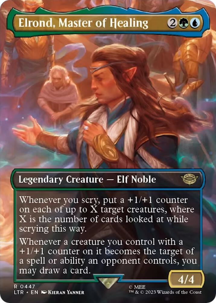 Elrond Master of Healing Borderless (Universes Beyond: The Lord of the Rings: Tales of Middle-earth)  | Good Games North