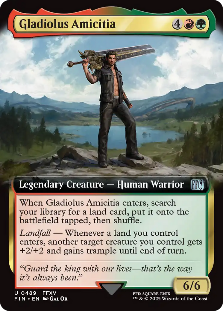 Gladiolus Amicitia (Extended Art) [FINAL FANTASY] | Good Games North