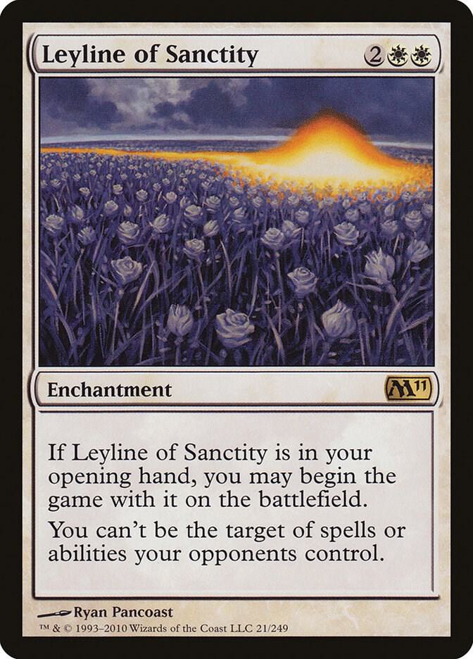 Leyline of Sanctity 21 (Magic 2011 (M11))  | Good Games North