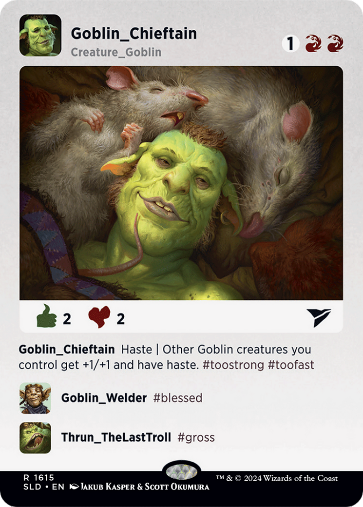 Goblin Chieftain [Secret Lair Drop Series] | Good Games North