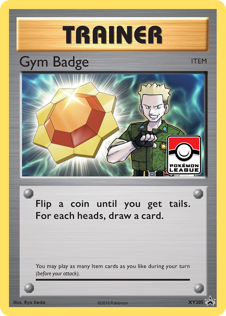 Gym Badge (XY205) (Lt. Surge) [XY: Black Star Promos] | Good Games North