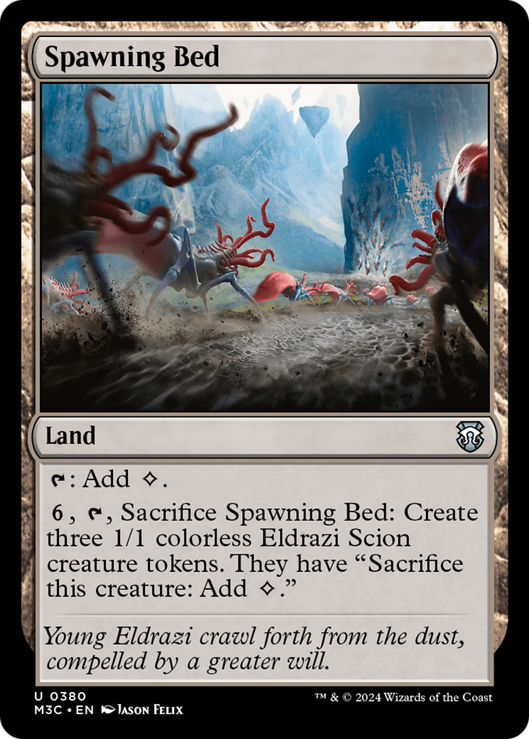 Spawning Bed (Ripple Foil) [Modern Horizons 3 Commander] | Good Games North