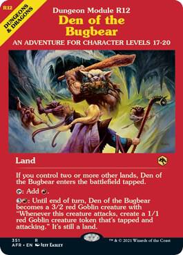 Den of the Bugbear Dungeon Module (Adventures in the Forgotten Realms)  | Good Games North