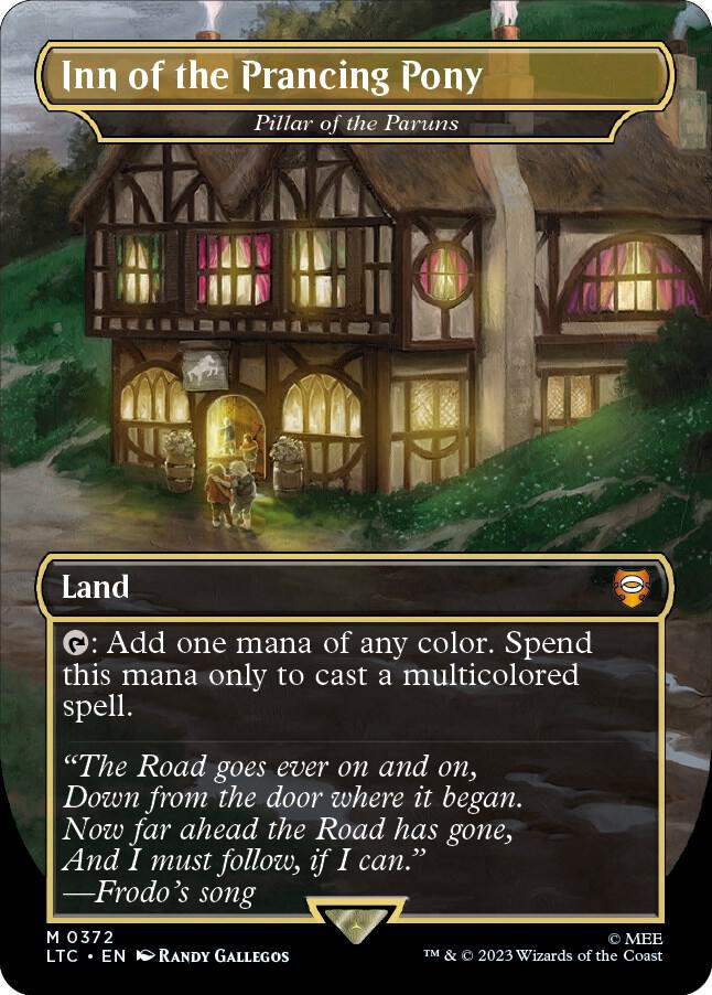 Inn of the Prancing Pony Pillar of the Paruns (Commander: The Lord of the Rings: Tales of Middle-earth)  - Foil | Good Games North