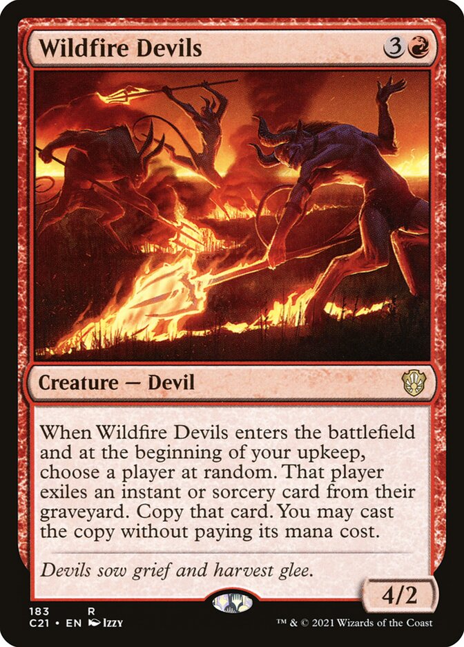 Wildfire Devils 183/81 (Commander 2021)  | Good Games North