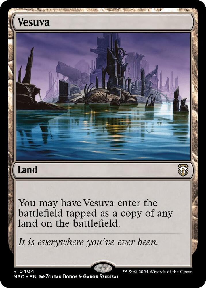Vesuva Ripple Foil (Commander: Modern Horizons 3)  - Foil | Good Games North