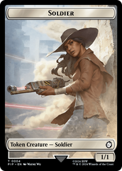 Soldier (004) // Human Soldier Double-Sided Token [Fallout Tokens] | Good Games North