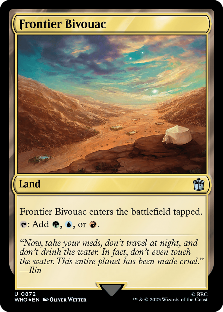 Frontier Bivouac (Surge Foil) [Doctor Who] | Good Games North