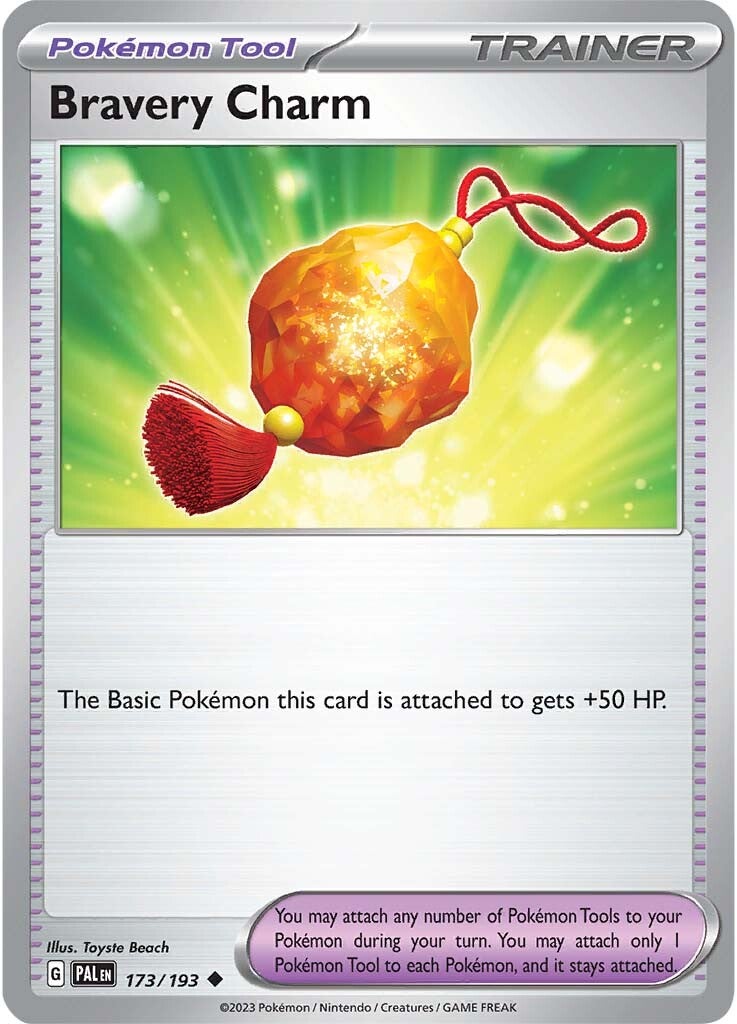 Bravery Charm (173/193) [Scarlet & Violet: Paldea Evolved] | Good Games North