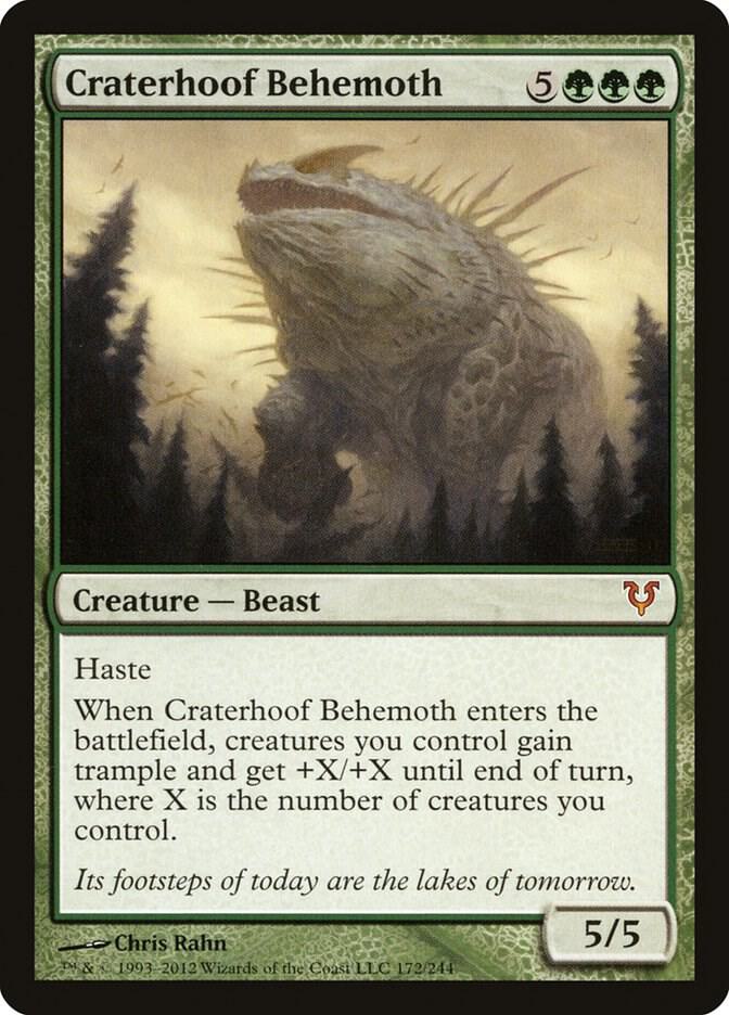 Craterhoof Behemoth 172/244 (Avacyn Restored)  | Good Games North