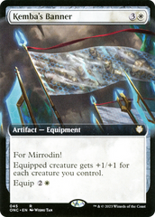 Kemba's Banner (Extended Art) [Phyrexia: All Will Be One Commander] | Good Games North