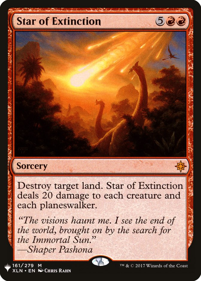 Star of Extinction [Mystery Booster] | Good Games North
