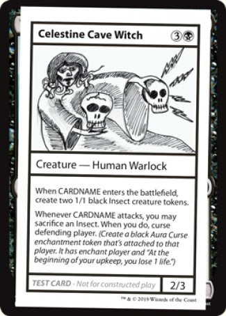 Celestine Cave Witch (2021 Edition) [Mystery Booster Playtest Cards] | Good Games North