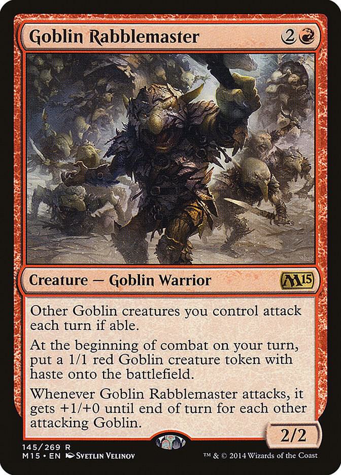 Goblin Rabblemaster (Magic 2015 (M15))  | Good Games North