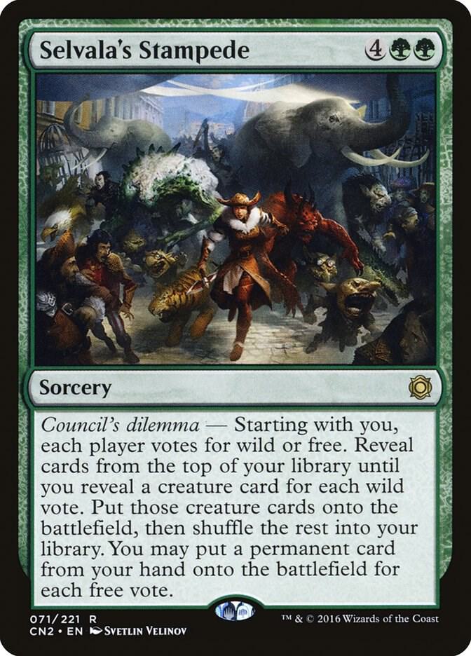 Selvalas Stampede (Conspiracy: Take the Crown)  - Foil | Good Games North