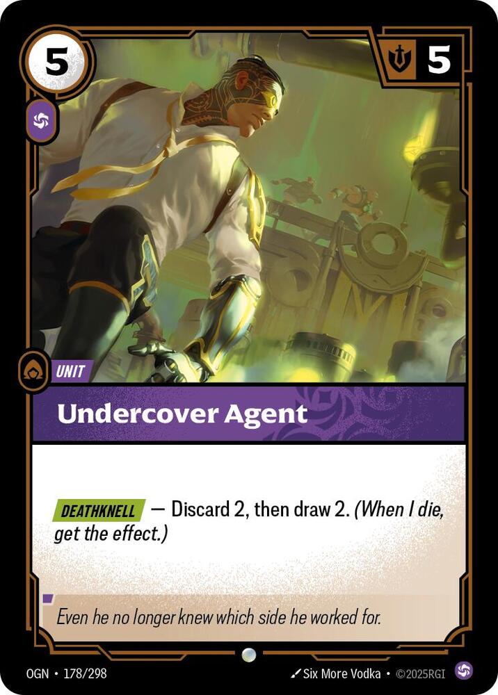 Undercover Agent (Origins)  - Foil | Good Games North
