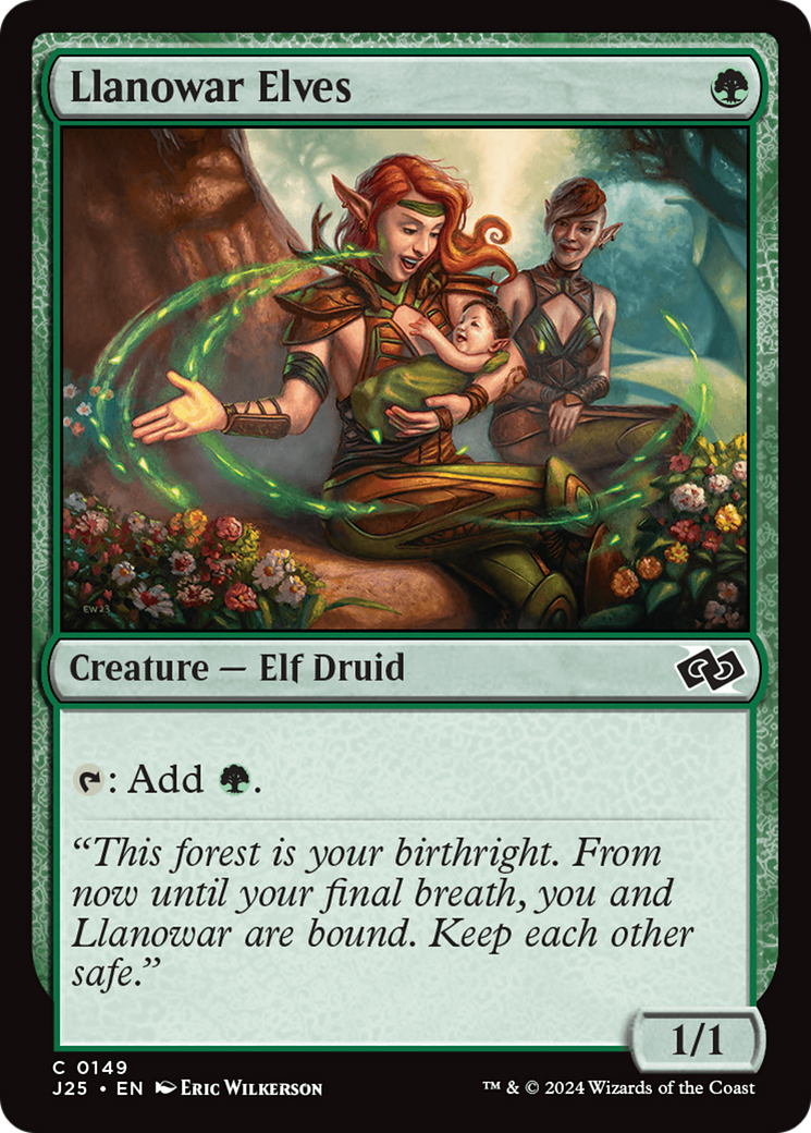 Llanowar Elves [Foundations Jumpstart] | Good Games North