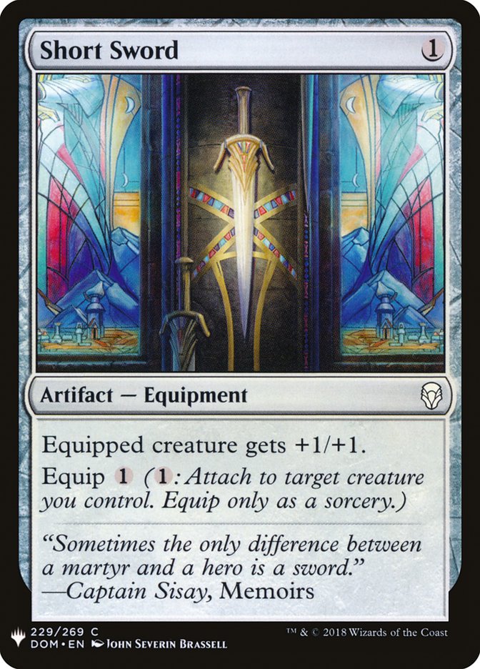 Short Sword [Mystery Booster] | Good Games North