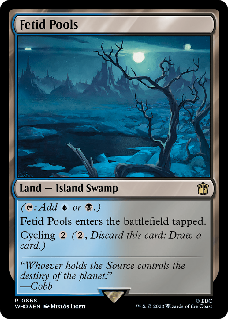 Fetid Pools (Surge Foil) [Doctor Who] | Good Games North