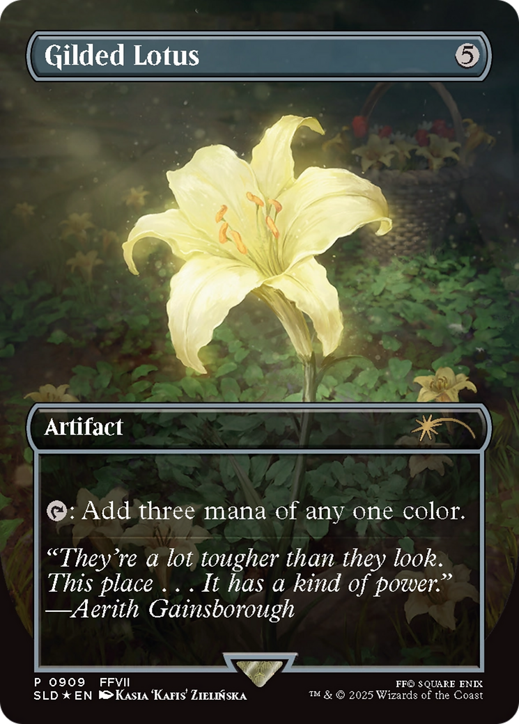 Gilded Lotus (Rainbow Foil) (909) [Secret Lair Drop Series] | Good Games North