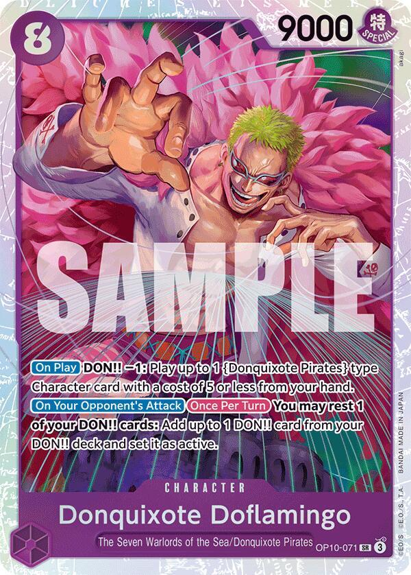 Donquixote Doflamingo OP10-071 (Royal Blood)  - Foil | Good Games North