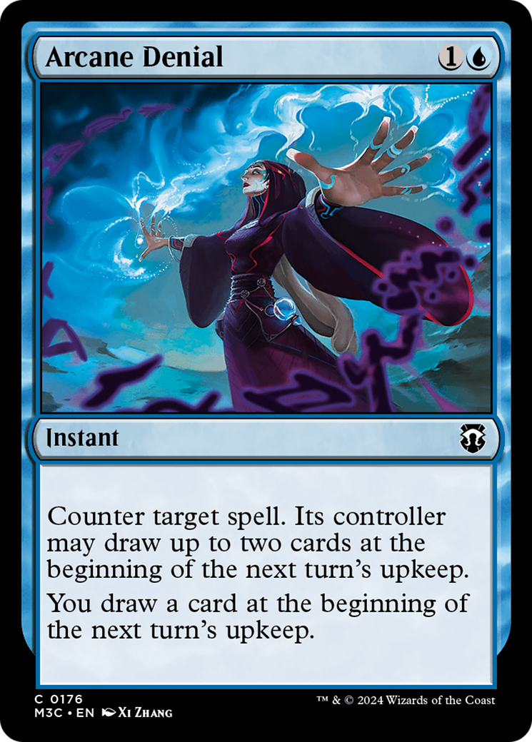 Arcane Denial (Ripple Foil) [Modern Horizons 3 Commander] | Good Games North