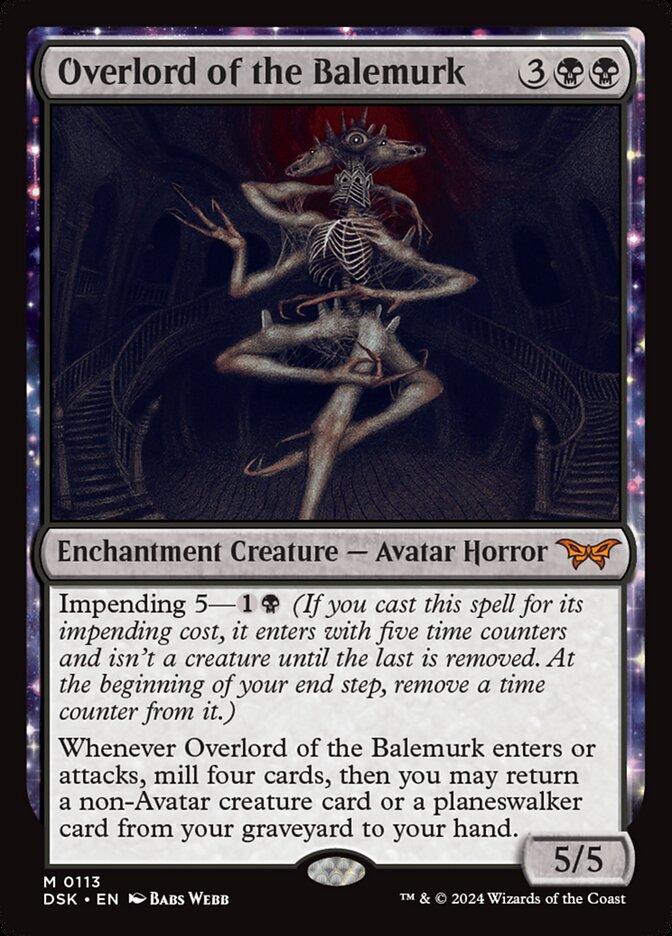 Overlord of the Balemurk (Duskmourn: House of Horror)  | Good Games North