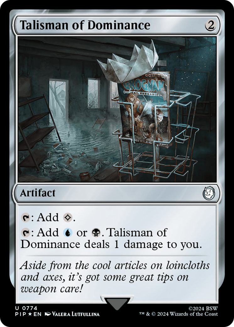 Talisman of Dominance (Surge Foil) [Fallout] | Good Games North