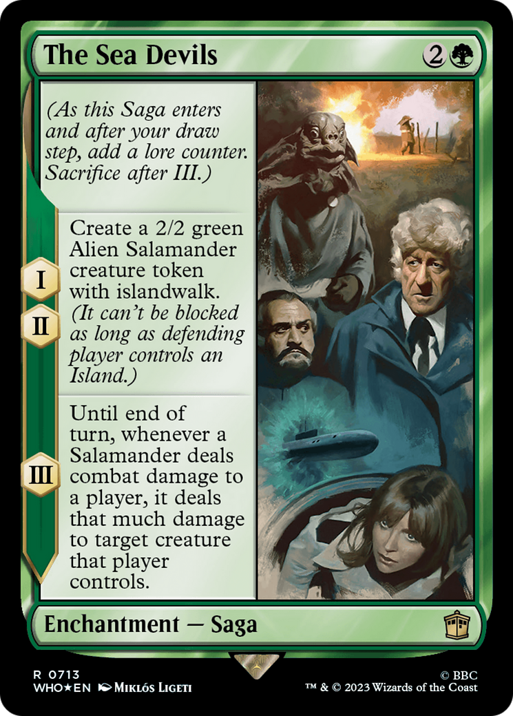 The Sea Devils (Surge Foil) [Doctor Who] | Good Games North