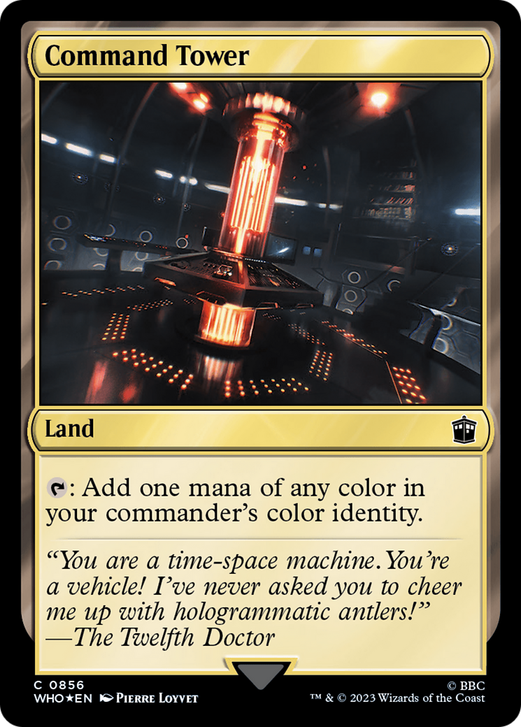 Command Tower (0856) (Surge Foil) [Doctor Who] | Good Games North