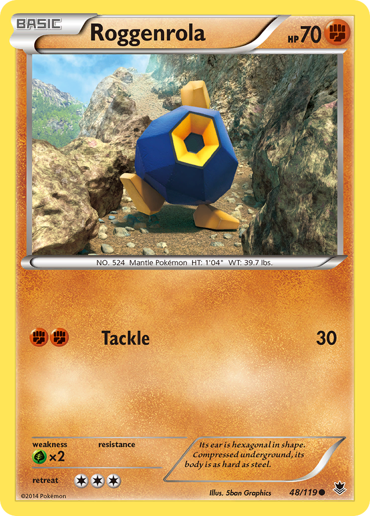Roggenrola (48/119) [XY: Phantom Forces] | Good Games North