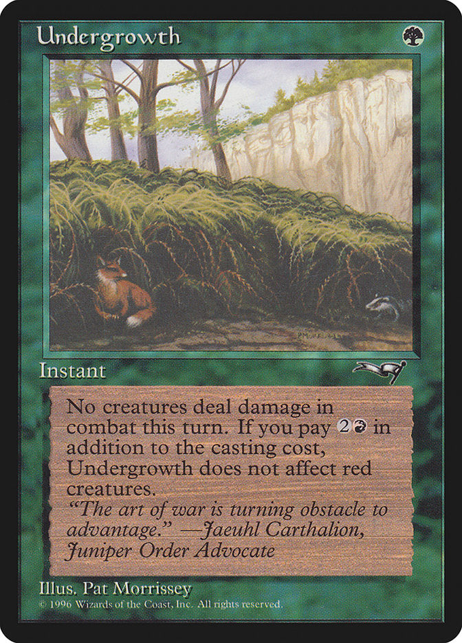 Undergrowth (Fox Art) [Alliances] | Good Games North