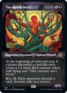 The Raven Man Textured Foil (Dominaria United)  - undefined | Good Games North