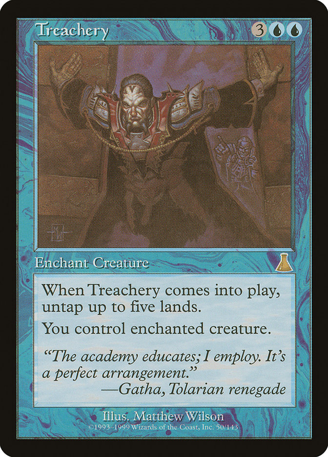 Treachery 50/143 (Urza's Destiny)  | Good Games North