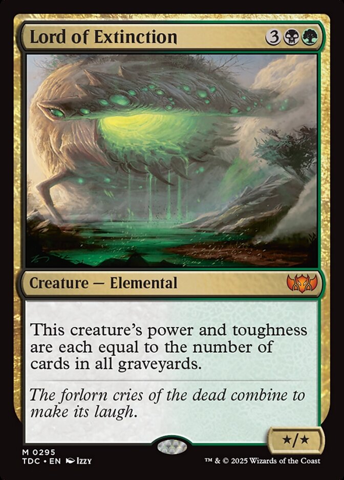 Lord of Extinction 295 (Commander: Tarkir: Dragonstorm)  | Good Games North